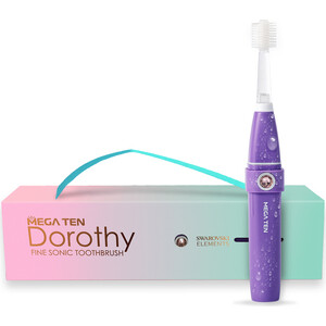 фото Электрическая зубная щетка mega ten dorothy фиолетовая