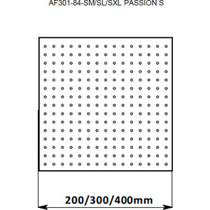 Верхний душ Aquanet AF301-84-SXL Passion S 40 (242983)