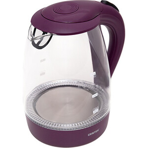 Чайник электрический Centek CT-0042 фиолетовый - фото 3