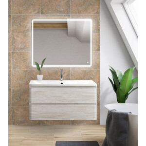 фото Тумба под раковину belbagno albano 100 rovere vintage bianco (albano-1000-2c-so-rvb)