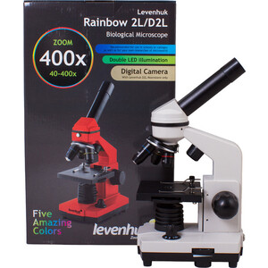 Микроскоп Levenhuk Rainbow 2L Moonstone/ Лунный камень