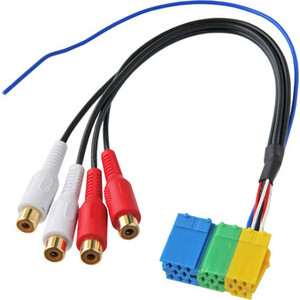 

Разъём Incar ISO Mini RCA, ISO Mini RCA