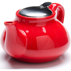 фото Заварочный чайник loraine 0.75 л красный (26594-1)