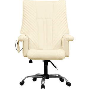 Офисное массажное кресло EGO President EG1005 крем