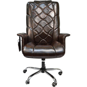 Офисное массажное кресло EGO PRIME EG1003, шоколад