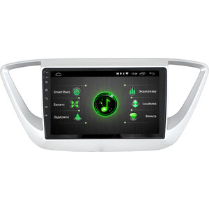 Автомагнитола Incar Hyundai Solaris 16+ (DTA-2402) Android 10/1024*600, BT, IPS, wi-fi, 9'', DSP