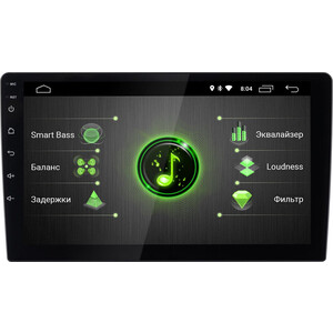 Автомагнитола Incar Universal 9'' DTA-7709U Android 10 /1024*600, wi-fi, DSP Universal 9