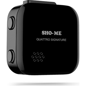 Радар-детектор Sho-Me Quattro Signature GPS приемник черный