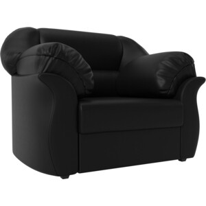 фото Лига диванов кресло карнелла экокожа черный