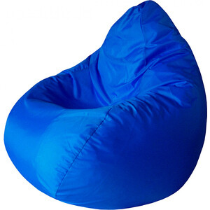 Кресло-мешок Папа Пуф Оксфорд синий XL 125x85 - фото 1