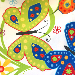 Декоративная подушка Mypuff Бабочки мебельный хлопок pil-315 - фото 3