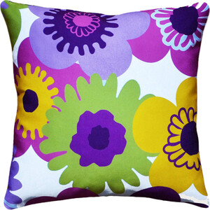 Декоративная подушка Mypuff Пуэрто Плата фиолетовая мебельный хлопок pil-319