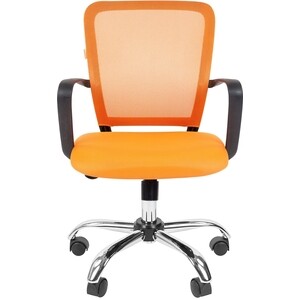 Офисное кресло Chairman 698 TW-66 оранжевый хром