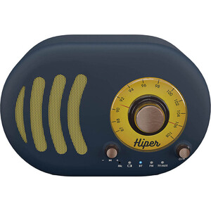 

Портативная колонка Hiper RETRO S H-OT4 deep blue, RETRO S H-OT4 deep blue
