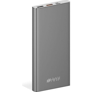 

Внешний аккумулятор Hiper MPX10000 Li-Pol 10000mAh grey, MPX10000 Li-Pol 10000mAh grey