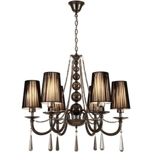 фото Люстра lumina deco подвесная fabione ldp 1200-6 bk