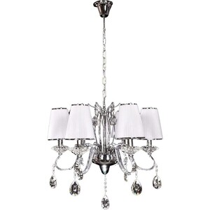 фото Люстра lumina deco подвесная finezzia ldp 9267-6 chr