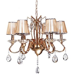 фото Люстра lumina deco подвесная finezzia ldp 9267-6 gd