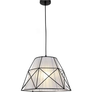 фото Светильник lumina deco подвесной boneti ldp 8002 bk+wt