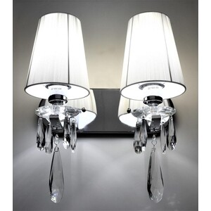 фото Бра lumina deco alessia ldw 1726-2w chr