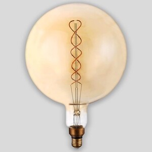 фото Лампа thomson светодиодная филаментная e27 8w 1800k шар прозрачная th-b2176