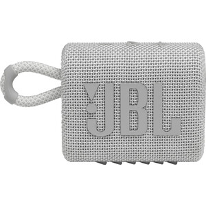 Портативная колонка JBL GO 3 (JBLGO3WHT) (моно, 4.2Вт, Bluetooth, 5 ч) белый new type mtp3150 walkie talkie bluetooth headset for motorola mtp3100 mtp3250 mtp3550
