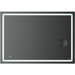 Зеркало Am.Pm Gem 100 с подсветкой, часы и косметическое зеркало (M91AMOX1003WG) косметическое зеркало yongnuo m8 с led подсветкой