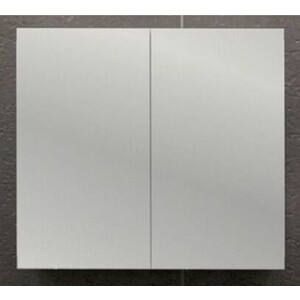 Зеркальный шкаф Stella Polar Паола 80 две двери, белый (SP-00000437) зеркало 90x96 3 см белый серебряная патина aquanet паола 00181769