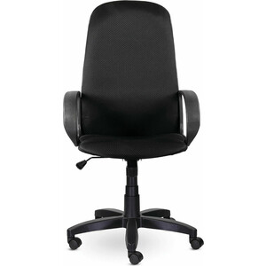 Кресло офисное Brabix Praktik EX-279 ткань JP/ кожзам черное (532019) кресло офисное brabix praktik ex 279 ткань кожзам серое 532018