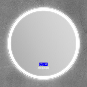фото Зеркало belbagno spc-rng 80 с подсветкой, сенсор, радио (spc-rng-800-led-tch-rad)