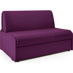 Диван-кровать Шарм-Дизайн Коломбо БП 100 фиолетовый прямой диван артмебель меркурий вельвет фиолетовый экокожа 100