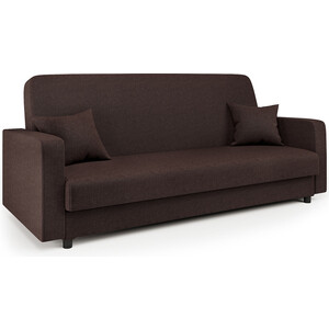 Диван-кровать Шарм-Дизайн Мелодия 120 шоколад угловой диван мебелико милфорд рогожка коричневый правый угол