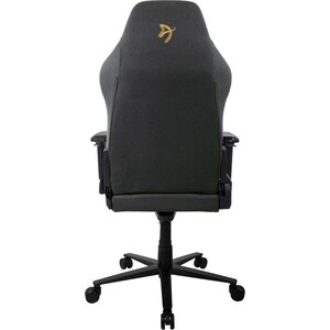 Компьютерное кресло (для геймеров) Arozzi Primo Woven Fabric black-gold logo