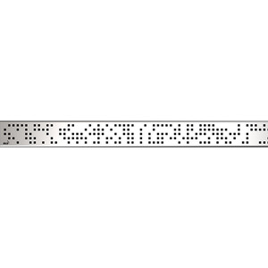 

Решетка AlcaPlast Code нержавеющая сталь глянцевая, для Modular (CODE-850L), Code нержавеющая сталь глянцевая, для Modular (CODE-850L)