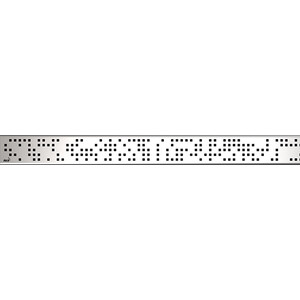 Решетка AlcaPlast Code нержавеющая сталь матовая, для Modular (CODE-850M) кухонная мойка blanco flex mini матовая сталь 511918