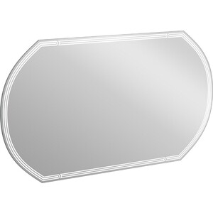 Зеркало Cersanit Led 090 Design 120x70 антизапотевание, с подсветкой (KN-LU-LED090*120-d-Os) зеркало cersanit led 011 design 80x70 с часами и подсветкой kn lu led011 80 d os