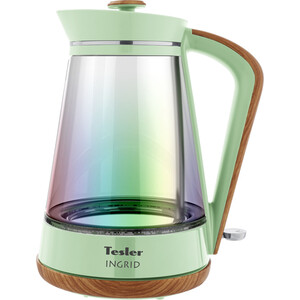 Чайник электрический Tesler KT-1750 GREEN - фото 2