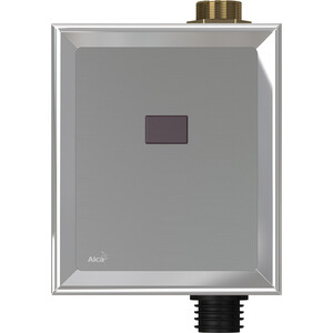 Устройство смыва AlcaPlast сенсорное, питание от 6V от батареек, хром (ASP3-B) питание боковое lightstar barra 501117