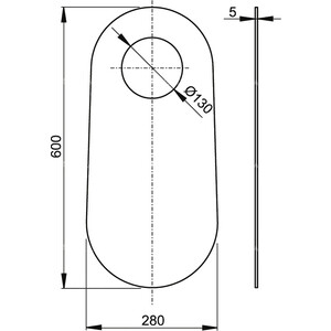 Звукоизоляционная плита AlcaPlast для напольных унитазов и биде (M920)