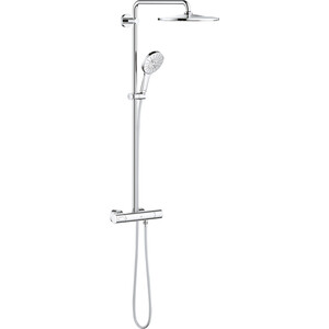 фото Душевая система grohe rainshower smartactive с термостатом, хром (26647000)