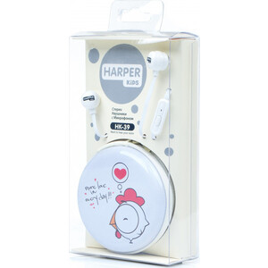 фото Наушники harper kids hk-39 white