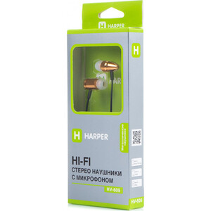 фото Наушники harper hv-609 bronze