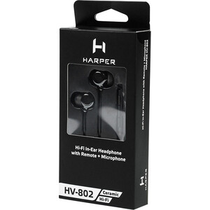 фото Наушники harper hv-802 black