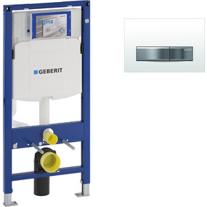 

Инсталляция для унитаза Geberit Duofix Sigma50 с клавишей белый/хром (111.300.00.5, 115.788.11.5), Duofix Sigma50 с клавишей белый/хром (111.300.00.5, 115.788.11.5)