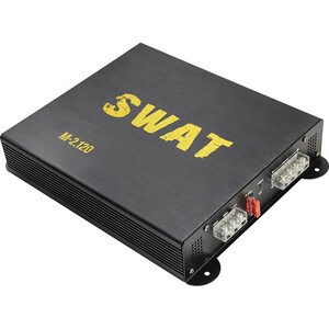 Автоусилитель SWAT M-2.120/ Усилитель аналоговый 2*120 Вт (class AB)