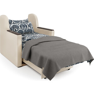 Кресло-кровать Шарм-Дизайн Аккорд Д корфу беж и экокожа беж