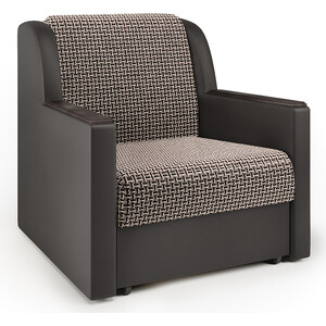 Кресло-кровать Шарм-Дизайн Аккорд Д корфу коричневый и экокожа шоколад кресло everprof madrid экокожа
