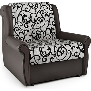 Кресло-кровать Шарм-Дизайн Аккорд М экокожа шоколад и узоры диван аккордеон шарм дизайн аккорд д 100 шенилл бежевый ромб