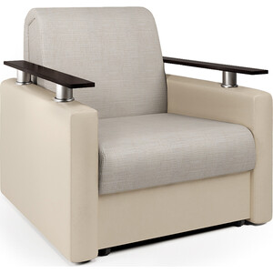 Кресло-кровать Шарм-Дизайн Шарм экокожа беж и шенилл беж кресло руководителя everprof bond tm экокожа