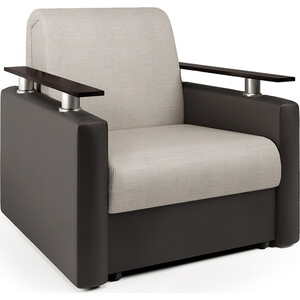 Кресло-кровать Шарм-Дизайн Шарм экокожа шоколад и шенилл беж кресло руководителя everprof bond tm экокожа